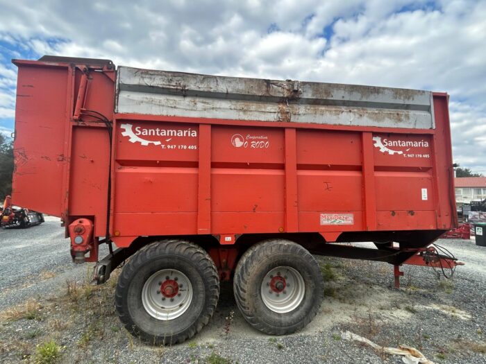 REMOLQUE FORRAJERO SANTAMARIA H140 US 3111